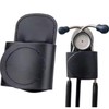 Stethoscope Holster with Belt Clip, PU Leather, Black, Portable Medical Equipment Holder