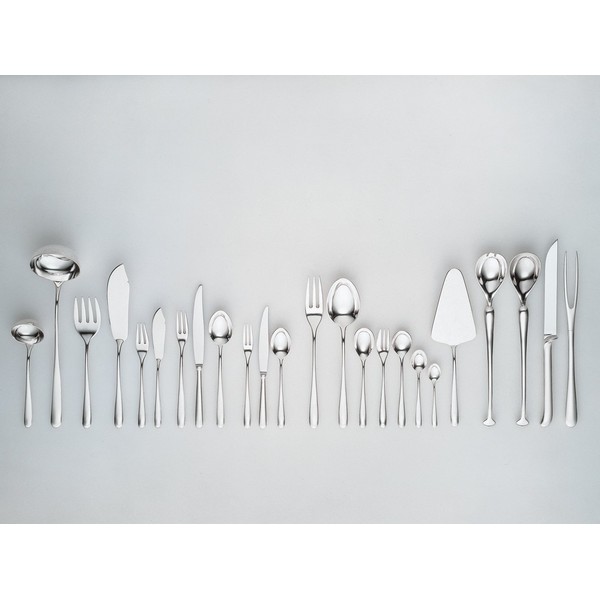 Alessi Caccia Sossenlöffel glänzend poliert, Edelstahl, 13 x 6.8 x