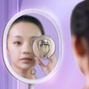Eabdice 3 x Suction Cup Mirrors, Cosmetic Mirrors, 10 x
