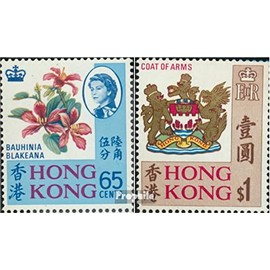 Prophila Collection Hongkong 238y X-239y X (kompl.Ausg.) postfrisch ** MNH 1968 Landesmotive (Briefmarken für Sammler) Pflanzen/Pilze