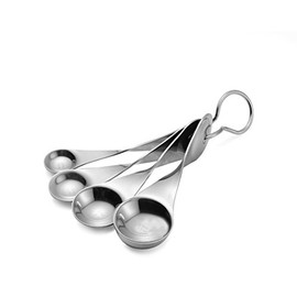 NambÃ© MT0783 Twist Measuring spoons, Silver
