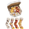 Rainbow Socks - Pizza Socks Box - Damen Herren Pizza