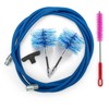 Pellet Stove Cleaning Set FLEX, 3 m Extension, Nylon Brush