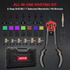 AIUITIO Rivet Nut Tool with a Step Drill Bit &