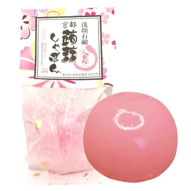 Konnaku Shabon Kyoto Konnyaku Shabon Yaesakura 3.5 oz (100 g) Soap, Facial Cleansing Soap, Ceramide Blend (No Additive/Transparent/Moisturizing) for Dry Skin, Sensitive Skin
