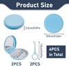 Pack of 2 Toothpicks Box Braces Container for Adult Braces