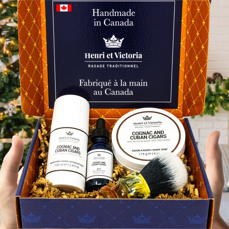 Shaving Kit (Cognac and Cuban Cigars)