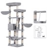 Heybly Cat Tree, 68 inch Multi-Level Cat Tower for Indoor