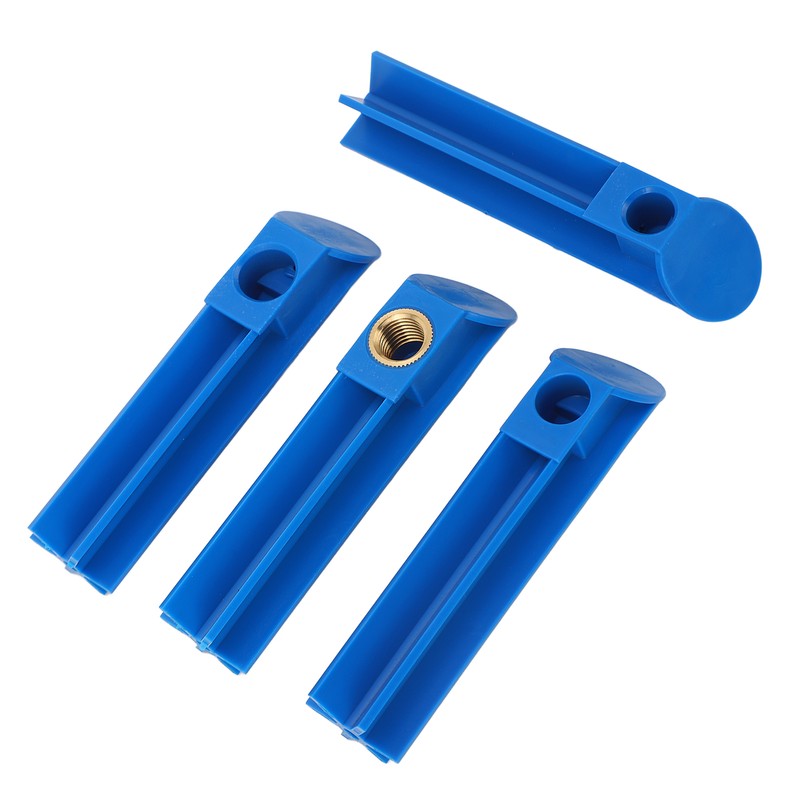 4PCS Fuel Injector Nozzle Flush Cleaner Adapter Universal Cleaning Tool