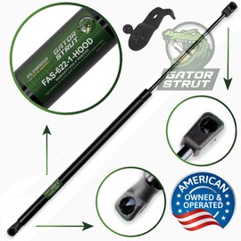 1 Hood Lift Support, Compatible with: Lexus: 2004-2006 RX330 2007-2009 RX350 2006-2008 RX400H (Only 1 Support Required) - Gas Shock - by Gator Strut, FAS-622-1
