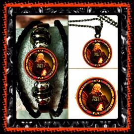GOV’T MULE WARREN HAYNES SET OF THREE  BRACELET NECKLACE PIN