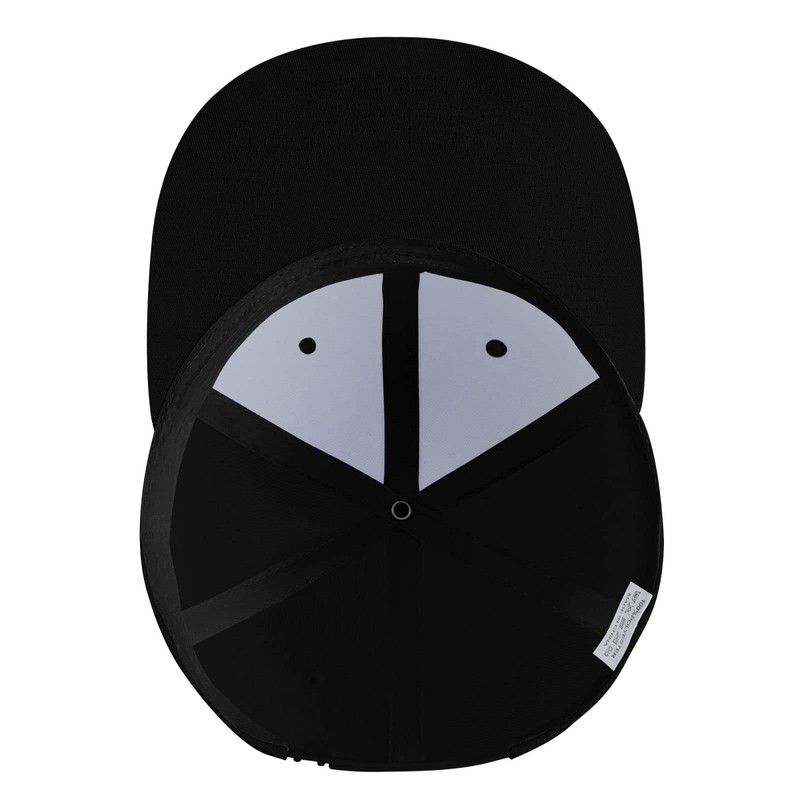 Custom Hip Hop Hat Design Logo Picture Name Flat Men's