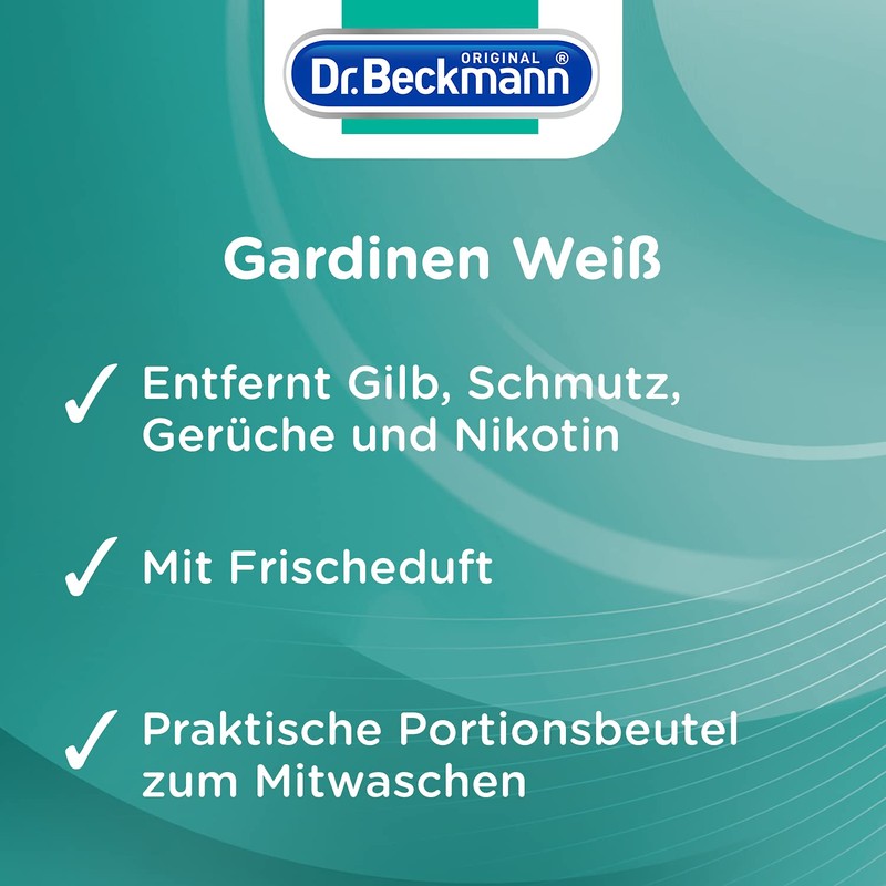 Dr. Beckmann White Curtains | Curtain White for Radiant Curtains