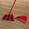 O-Cedar One Sweep Broom with Step-On Dustpan | Remove 99%