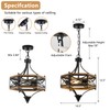 Farmhouse Pendant Light, 3-Light Foyer & Dining Room Hanging Light