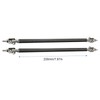 2PCS Adjustable Carbon Front Bumper Lip Splitter Strut Rod Tie