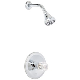 Homewerks 10-B1SACHB Single Handle Shower Faucet, Chrome