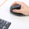 Delux Mouse Vertical Ergonómico Inalámbrico 2.4g Con 1600dpi