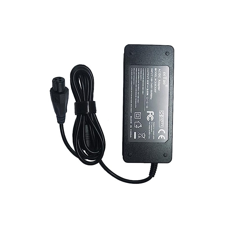eeTao 3-Pin 42V AC/DC Adapter Charger Compatible with Swagtron Swagboard