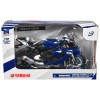 DCD Yamaha YZF-R1 Diecast Model 1/12 Scale Blue Motorcycle New