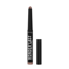 Rimmel Wonder'Last 002 Choco Shimmer Lidschattenstift, lebendige und wirkungsvolle Farbe, einfach aufzutragen, angenehme Textur, ultra-cremige Formel, vegane Formel, 1,64 g