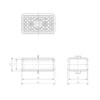 TOTO TCA83-4S Catalytic Assembly for Washlets (TCA83-4R)