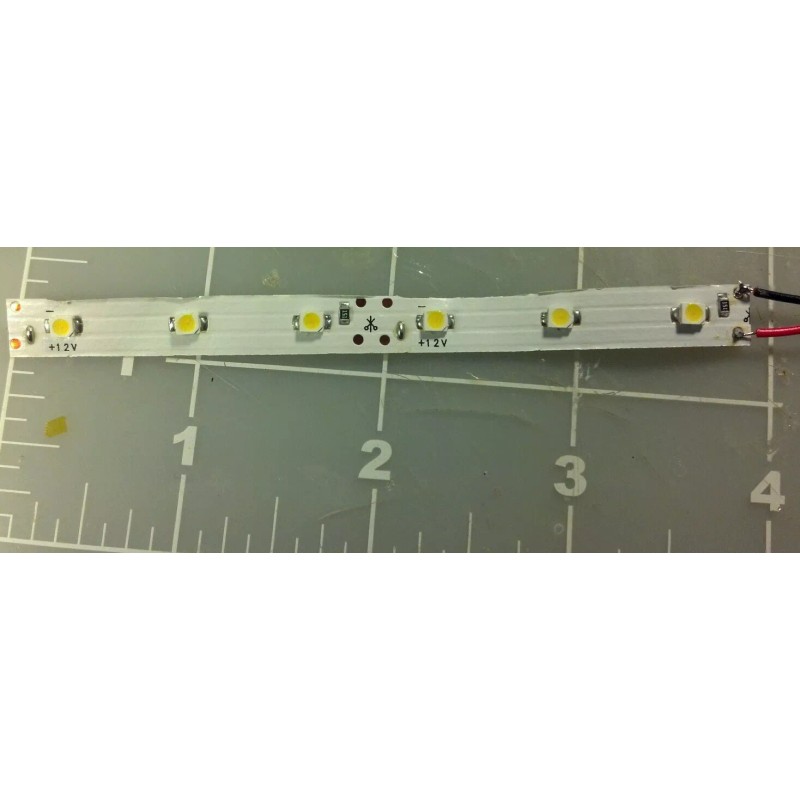 Unbranded 6 LED light strip (lot of 5) Blue interior
