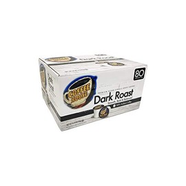 Coffee House Premium Blend Dark Roast Single Serve Coffee, 80 Count
