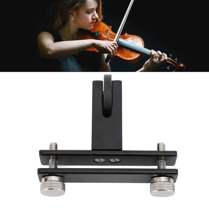 Violin Bridge Fitting Tool Sturdy Metal Polished Bridge Holder Luthier