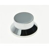 KAISH 4pcs Chrome LP Metal Bell Knobs Push On Guitar