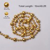 15 m Christmas Tree Pearl Garland Christmas Tree Decoration Bead