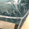 Swanna Plastic Dining Chair Covers with Backrests,Clear PVC Seat Chair