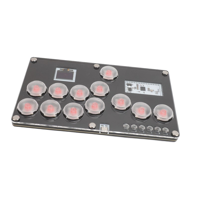All Button Arcade Controller 12 Keys Supports Hot Swap and