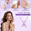 Cuticle Oil Pusher Pen, 2-in-1 Nail Cuticle Applicator, Moisturizing Formula