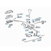 Gear Shift Linkage Bushing and Clip 1159920310 Replacement for 190D