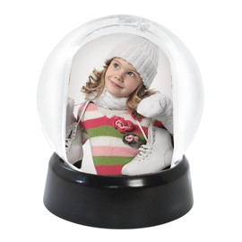 Neil Enterprises Inc. Mini Photo Snow Globe with Black Base