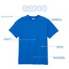 Gildan Adult Ultra Cotton T-Shirt, Style G2000, Multipack, Sapphire (2-Pack),