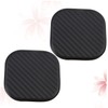 Ciieeo 4Pcs Wear Resistant Car Cup Coasters Non Slip Square