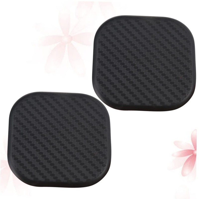 Ciieeo 4Pcs Wear Resistant Car Cup Coasters Non Slip Square