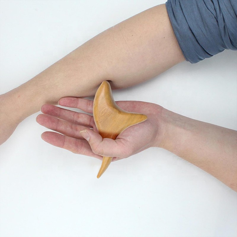 Pack of 2 Wooden Massager, Manual Massager, Body Massager, Suitable