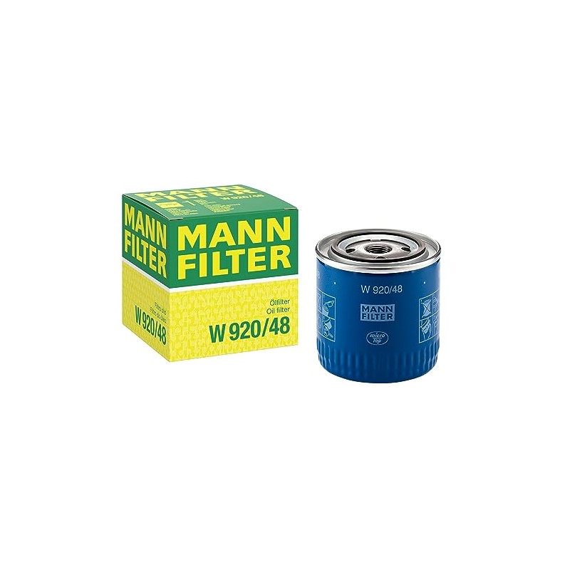 Original MANN-FILTER Oil Filter W 920/48 – For Passenger Cars