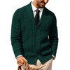 PJ PAUL JONES Men's Sweater Cable Knitted Cardigan Sweaters Button