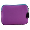 Swimz Large protective Neoprene Goggle storage Pouch (Purple/Blue/White)