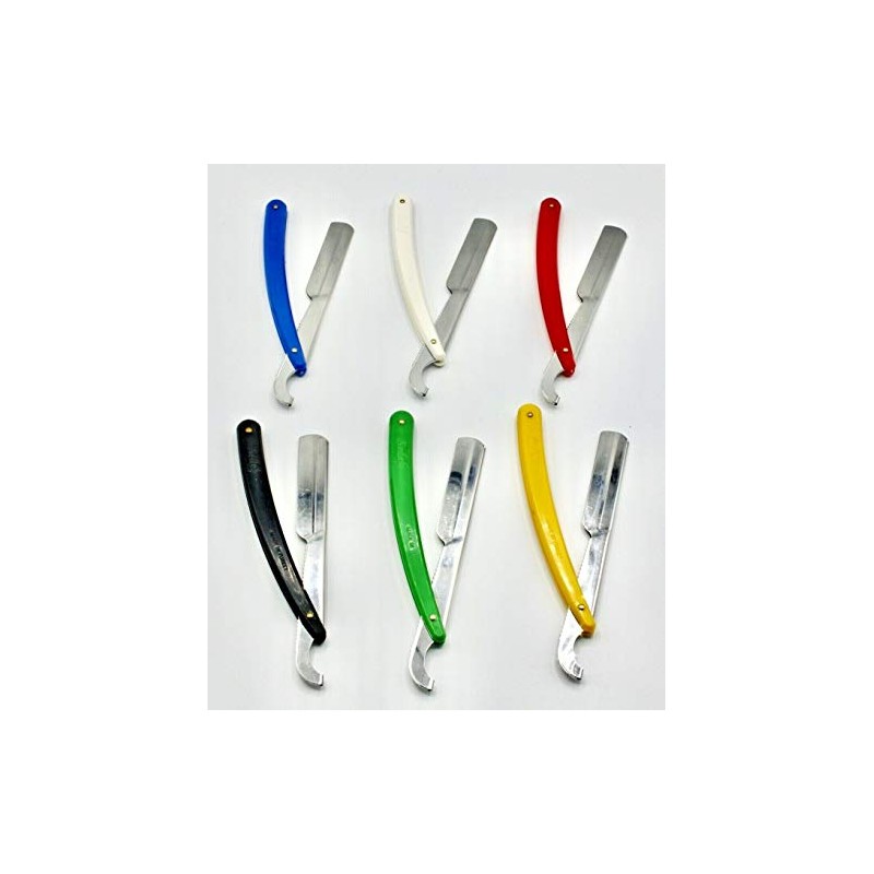 6 x Turkish Cut Throat Razor/Straight Modern Shaving Shavette (6
