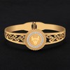 WEVENI Stainless Steel Zodiac Bracelet 18K Real Gold Plated Zodiac