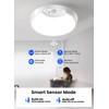 Homelist Rechargeable Ceiling Light Motion Sensored, Battery Operated Lights with