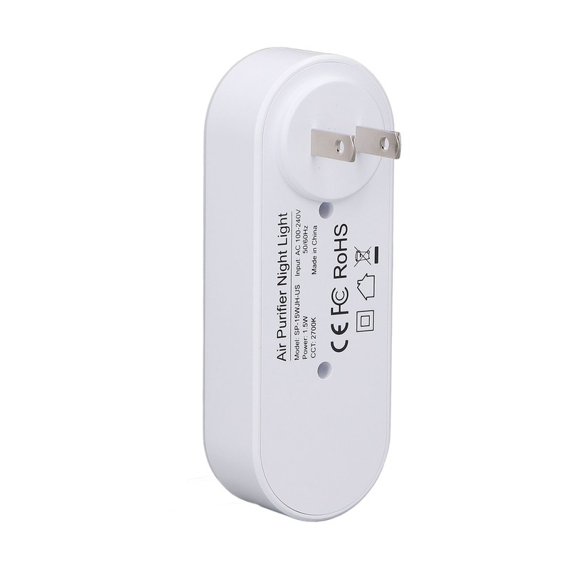 Air Purifier Night Light Small Plug in Negative Ion Generator