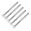 304 Stainless Steel Half Thread Bolt Wood Hex Lag Screws