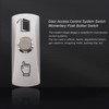 mxuteuk Door Access Control System Momentary Push Button Switch Zinc
