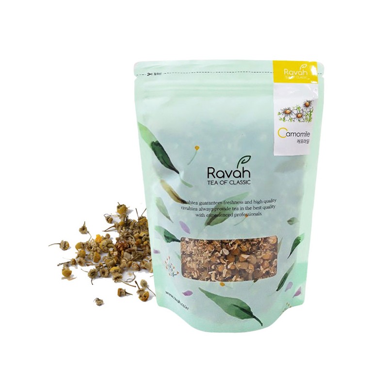 cha (라바티) 캐모마일 허브차 리필 60g 카모마일 Chamomile cha (Ravati)